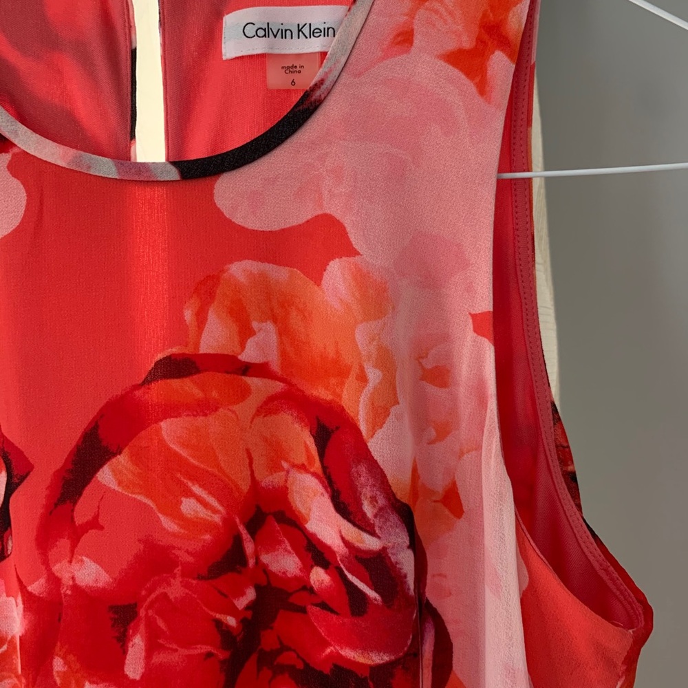 Pink Floral Dress